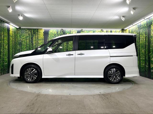 セレナ ハイウェイスターＶ　禁煙車　純正１２．３インチナビ　全周囲カメラ　両側電動ドア　衝突被害軽減システム　レーダークルーズ　コーナーセンサー　ＬＥＤヘッド　ビルトインＥＴＣ　純正１６インチアルミ　オートハイビーム（25枚目）