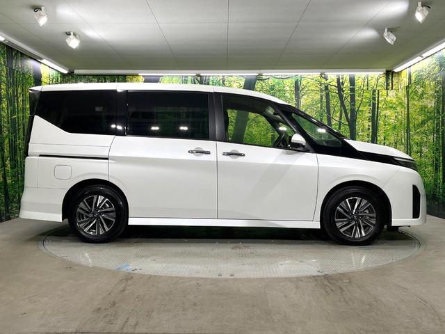 セレナ ハイウェイスターＶ　禁煙車　純正１２．３インチナビ　全周囲カメラ　両側電動ドア　衝突被害軽減システム　レーダークルーズ　コーナーセンサー　ＬＥＤヘッド　ビルトインＥＴＣ　純正１６インチアルミ　オートハイビーム（27枚目）