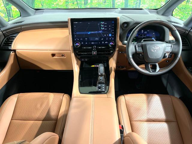 ヴェルファイアハイブリッド Z プレミア 禁煙車 左右独立ムーンルーフ 後席モニター ユニバーサルステップ 全周囲カメラ 純正14インチナビ 両側電動スライドドア 衝突被害軽減システム 電動リアゲート レザーシート 全席シートエアコン(2枚目)