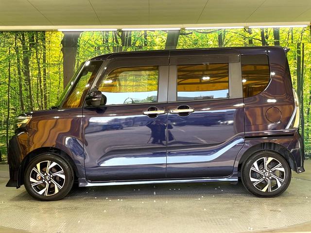 タント カスタムＸ　禁煙車　純正１０インチナビ　全周囲カメラ　両側電動ドア　衝突被害軽減システム　ハーフレザーシート　コーナーセンサー　スマートキー　ＬＥＤヘッド　ＥＴＣ２．０　クルコン　純正１４インチアルミ（56枚目）