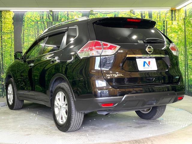 エクストレイル ２０Ｘｔ　エマージェンシーブレーキパッケージ　禁煙車　メーカーナビ　全周囲カメラ　電動リアゲート　シートヒーター　コーナーセンサー　ＬＥＤヘッドライト　ルーフレール　ビルトインＥＴＣ　クルーズコントロール　純正１７インチアルミホイール（24枚目）