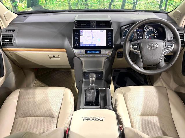 ランドクルーザープラド TX Lパッケージ マットブラックエディション 禁煙車 サンルーフ 全周囲カメラ 9型ナビ機能付きディスプレイオーディオ 4WD 衝突被害軽減システム ブラインドスポットモニター レーダークルーズ 前席シートエアコン コーナーセンサー ルーフレール(2枚目)