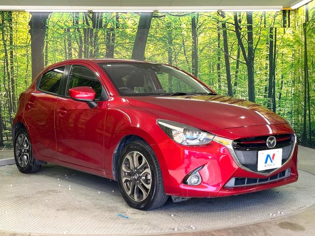 デミオ XDツーリング 禁煙車 純正ナビ バックモニター ブラインドスポットモニター ヘッドアップディスプレイ シートヒーター 衝突軽減装置 LEDヘッド オートライト スマートキー クルーズコントロール(16枚目)