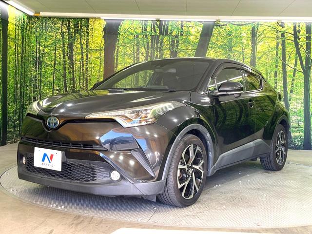 C-HR G 純正SDナビ バックカメラ 衝突被害軽減システム レーダークルーズ 禁煙車 ハーフレザーシート コーナーセンサー スマートキー LEDヘッド ビルトインETC 純正18インチアルミ オートハイビーム(24枚目)