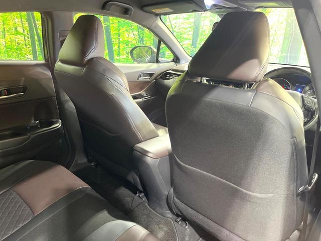 C-HR G 純正SDナビ バックカメラ 衝突被害軽減システム レーダークルーズ 禁煙車 ハーフレザーシート コーナーセンサー スマートキー LEDヘッド ビルトインETC 純正18インチアルミ オートハイビーム(47枚目)