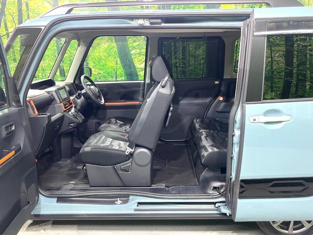 タント ファンクロス 禁煙車 純正ナビ バックカメラ 両側電動スライドドア スマートアシスト コーナーセンサー スマートキー LEDヘッド ルーフレール ビルトインETC 純正14インチアルミ オートライト(49枚目)