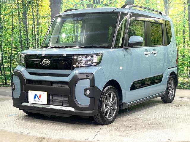 タント ファンクロス 禁煙車 純正ナビ バックカメラ 両側電動スライドドア スマートアシスト コーナーセンサー スマートキー LEDヘッド ルーフレール ビルトインETC 純正14インチアルミ オートライト(50枚目)