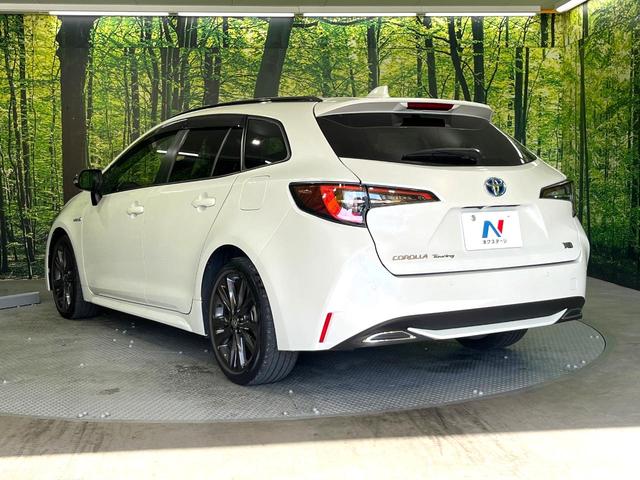 カローラツーリング ハイブリッド ダブルバイビー 禁煙車 純正9型ナビ付ディスプレイオーディオ Bluetooth バックカメラ ビルトインETC セーフティセンス レーダークルーズコントロール LED シートヒーター 純正17AW スマートキー(26枚目)
