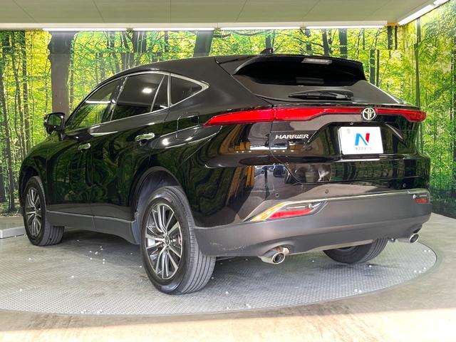 ハリアー G 禁煙車 純正8インチDA バックカメラ ハーフレザーシート パワーシート コーナーセンサー スマートキー デジタルインナーミラー LEDヘッド ビルトインETC 純正18インチアルミ 車線逸脱警報(26枚目)