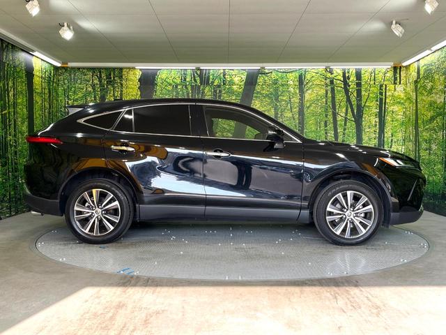 ハリアー G 禁煙車 純正8インチDA バックカメラ ハーフレザーシート パワーシート コーナーセンサー スマートキー デジタルインナーミラー LEDヘッド ビルトインETC 純正18インチアルミ 車線逸脱警報(27枚目)