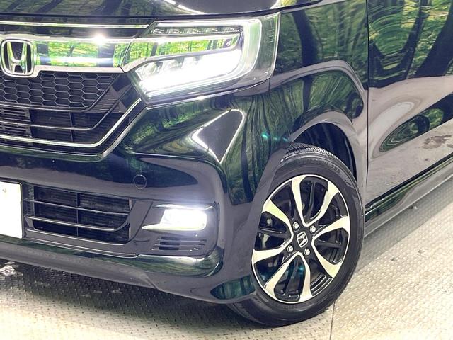 N-BOXカスタム G・Lホンダセンシング 禁煙車 純正SDナビ 電動スライドドア バックカメラ 衝突被害軽減システム レーダークルーズ コーナーセンサー スマートキー LEDヘッド ビルトインETC 純正14インチアルミ 車線逸脱警報(12枚目)
