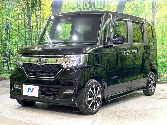 N-BOXカスタム G・Lホンダセンシング 禁煙車 純正SDナビ 電動スライドドア バックカメラ 衝突被害軽減システム レーダークルーズ コーナーセンサー スマートキー LEDヘッド ビルトインETC 純正14インチアルミ 車線逸脱警報(24枚目)