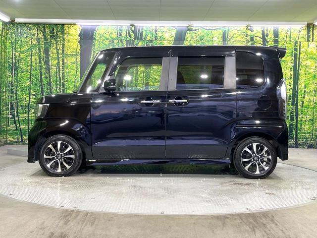 N-BOXカスタム G・Lホンダセンシング 禁煙車 純正SDナビ 電動スライドドア バックカメラ 衝突被害軽減システム レーダークルーズ コーナーセンサー スマートキー LEDヘッド ビルトインETC 純正14インチアルミ 車線逸脱警報(25枚目)