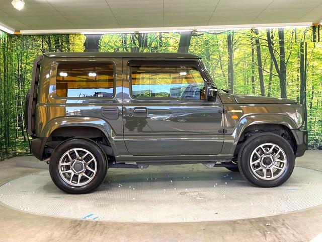 ジムニー XC 禁煙車 純正8型ナビ Bluetooth ビルトインETC シートヒーター クルーズコントロール セーフティサポート 誤発進抑制装置 車線逸脱防止装置 ハイビームアシスト オートエアコン 純正16AW(25枚目)