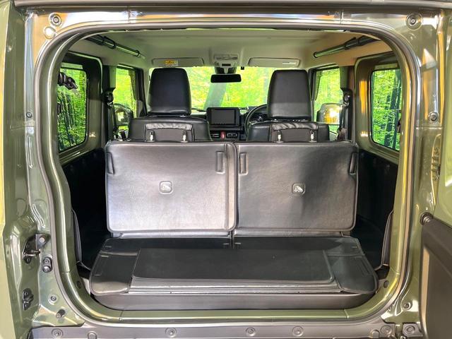 ジムニー XC 禁煙車 純正8型ナビ Bluetooth ビルトインETC シートヒーター クルーズコントロール セーフティサポート 誤発進抑制装置 車線逸脱防止装置 ハイビームアシスト オートエアコン 純正16AW(36枚目)