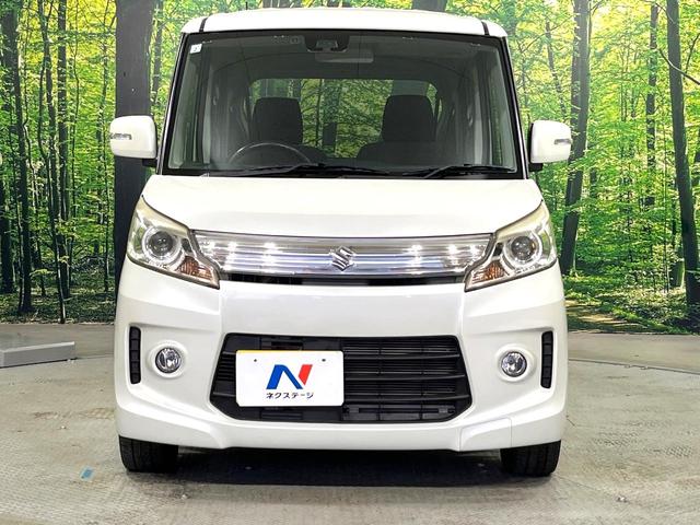 スペーシアカスタム ＴＳ　禁煙車　ターボ　ＳＤナビ　両側電動ドア　衝突被害軽減システム　スマートキー　ＨＩＤヘッド　ビルトインＥＴＣ　純正１５インチアルミ　オートライト　オートエアコン　Ｂｌｕｅｔｏｏｔｈ　ＣＤ　ＤＶＤ再生（14枚目）