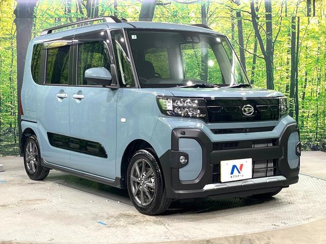 タント ファンクロス　禁煙車　純正ディスプレイオーディオ　両側電動ドア　全周囲カメラ　衝突被害軽減システム　コーナーセンサー　スマートキー　ルーフレール　純正１４インチアルミ　オートライト　Ｂｌｕｅｔｏｏｔｈ　フルセグ（16枚目）