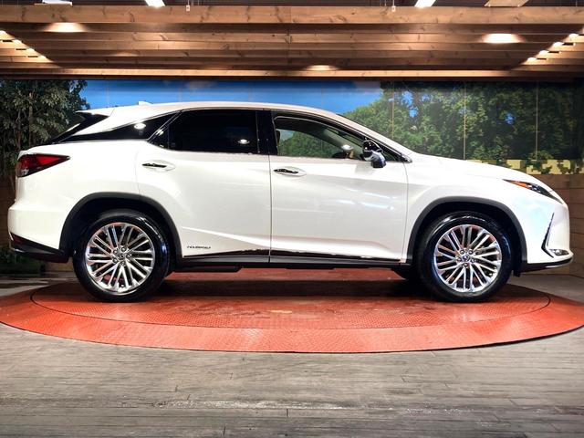 ＲＸ ＲＸ４５０ｈ　バージョンＬ　サンルーフ　純正１２．３型ナビ　全周囲カメラ　衝突被害軽減システム　レーダークルーズ　禁煙車　電動リアゲート　レザーシート　全席シートヒーター　前席シートエアコン　パワーシート　コーナーセンサー（28枚目）