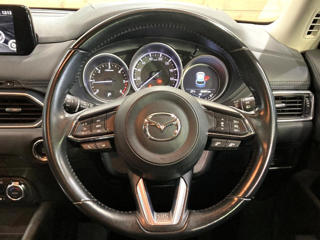 ＣＸ－５ ＸＤ　プロアクティブ　メーカー純正ナビ　３６０°ビューモニター　マツダ・レーダークルーズコントロール　カラーヘッドアップディスプレイ　ＥＴＣ　純正革巻きステアリング　ＬＥＤヘッドライト　純正１７インチアルミホイール（11枚目）