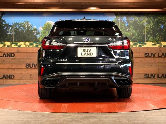 ＲＸ ＲＸ４５０ｈ　Ｆスポーツ　パノラマルーフ　マークレビンソン　ＴＲＤフルエアロ　パノラミックビューモニター　３眼ＬＥＤヘッドライト　プリクラッシュセーフティシステム　クリアランスソナー　純正２０インチアルミホイール　ＨＵＤ（15枚目）