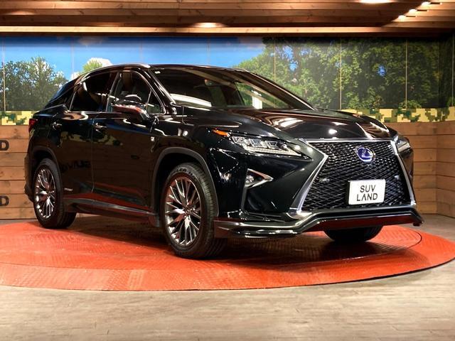 ＲＸ ＲＸ４５０ｈ　Ｆスポーツ　パノラマルーフ　マークレビンソン　ＴＲＤフルエアロ　パノラミックビューモニター　３眼ＬＥＤヘッドライト　プリクラッシュセーフティシステム　クリアランスソナー　純正２０インチアルミホイール　ＨＵＤ（16枚目）