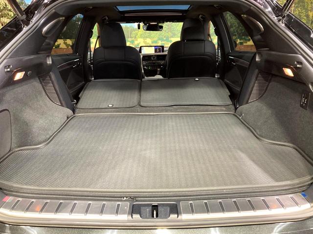 ＲＸ ＲＸ４５０ｈ　Ｆスポーツ　パノラマルーフ　マークレビンソン　ＴＲＤフルエアロ　パノラミックビューモニター　３眼ＬＥＤヘッドライト　プリクラッシュセーフティシステム　クリアランスソナー　純正２０インチアルミホイール　ＨＵＤ（32枚目）