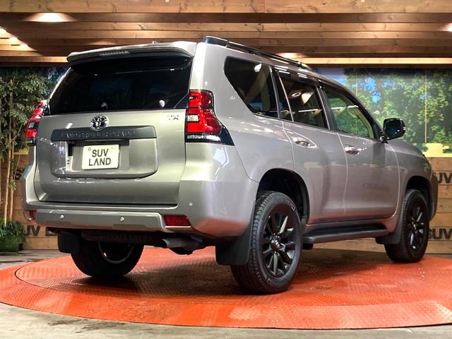 ランドクルーザープラド TX Lパッケージ マットブラックエディション サンルーフ ディスプレイオーディオ パノラミックビューモニター シートベンチレーション レーダークルーズコントロール ベージュレザーシート 純正革巻きステアリング LEDヘッドライト フルセグTV(18枚目)