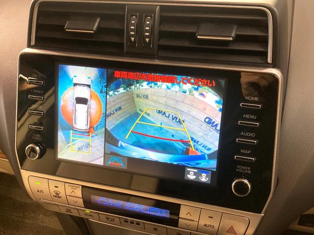 ランドクルーザープラド TX Lパッケージ マットブラックエディション サンルーフ ディスプレイオーディオ パノラミックビューモニター シートベンチレーション レーダークルーズコントロール ベージュレザーシート 純正革巻きステアリング LEDヘッドライト フルセグTV(65枚目)