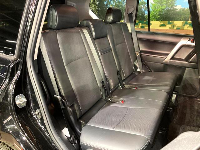 ランドクルーザープラド TX Lパッケージ マットブラックエディション 7人乗り サンルーフ BIG-X9インチナビ バックカメラ 衝突被害軽減システム レーダークルーズ 禁煙車 レザーシート 前席シートエアコン ドラレコ コーナーセンサー スマートキー LEDヘッド(9枚目)