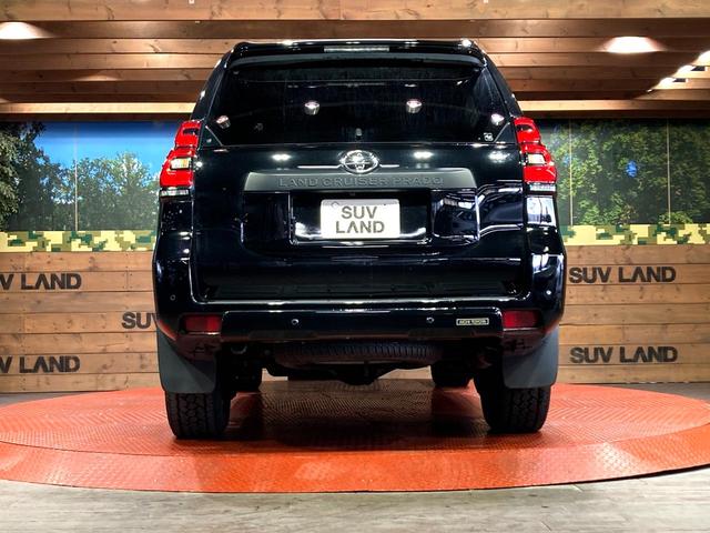 ランドクルーザープラド TX Lパッケージ マットブラックエディション 7人乗り サンルーフ BIG-X9インチナビ バックカメラ 衝突被害軽減システム レーダークルーズ 禁煙車 レザーシート 前席シートエアコン ドラレコ コーナーセンサー スマートキー LEDヘッド(15枚目)