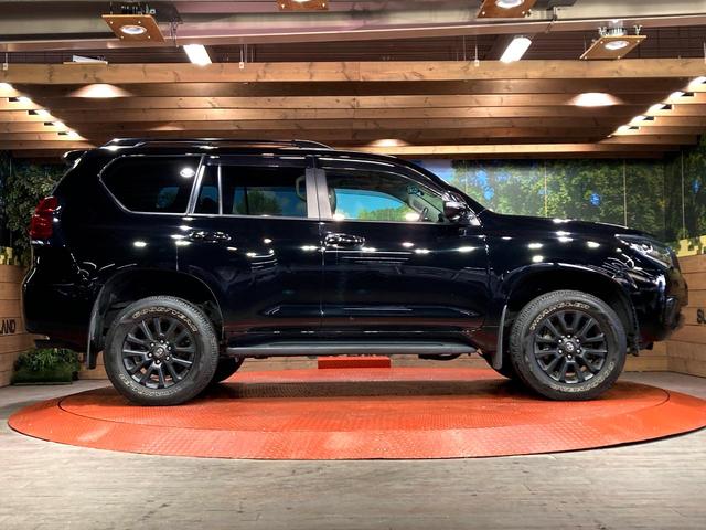 ランドクルーザープラド TX Lパッケージ マットブラックエディション 7人乗り サンルーフ BIG-X9インチナビ バックカメラ 衝突被害軽減システム レーダークルーズ 禁煙車 レザーシート 前席シートエアコン ドラレコ コーナーセンサー スマートキー LEDヘッド(26枚目)