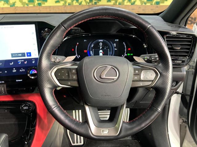 NX NX350h Fスポーツ サンルーフ 純正フルエアロ 14.4インチ純正ディスプレイオーディオ 全周囲カメラ レーダークルーズ 禁煙車 ドライブレコーダー 電動リアゲート 赤革レザーシート 前席シートベンチレーション(11枚目)