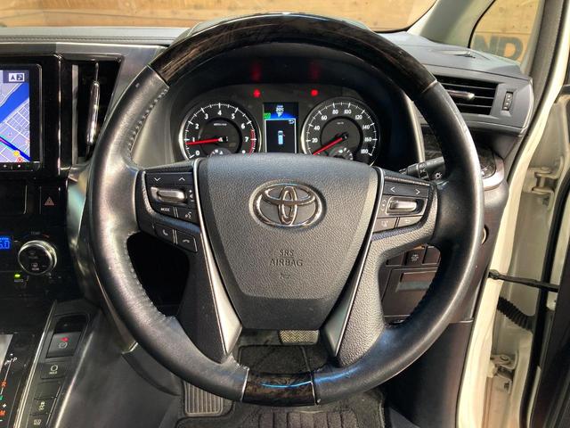 ヴェルファイア 2.5Z サンルーフ 後席モニター BIG-X9インチナビ バックカメラ 禁煙車 コーナーセンサー スマートキー HIDヘッド ビルトインETC オートライト デュアルエアコン 純正18インチアルミ(12枚目)