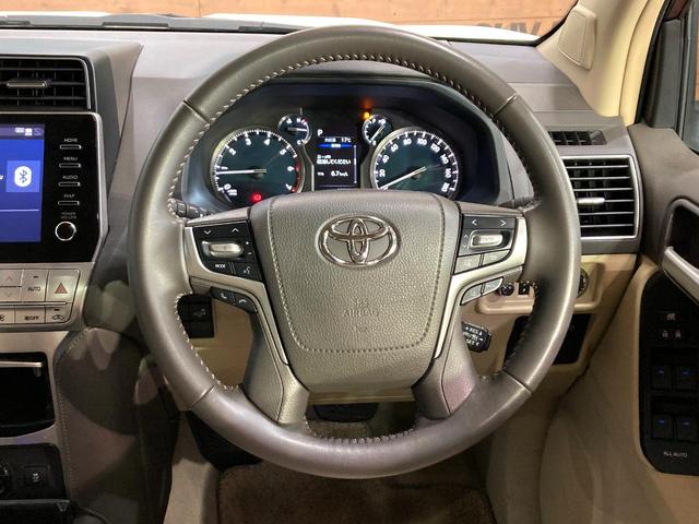 ランドクルーザープラド TX Lパッケージ マットブラックエディション サンルーフ 7人乗り 9型ディスプレイオーディオ パノラミックビューモニター レーダークルーズコントロール ETC Bluetooth再生 シートベンチレーション パワーシート LEDヘッドライト(12枚目)