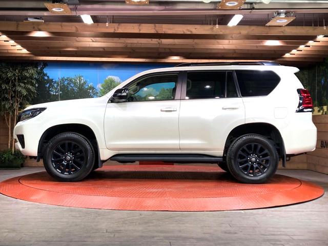 ランドクルーザープラド TX Lパッケージ マットブラックエディション サンルーフ 7人乗り 9型ディスプレイオーディオ パノラミックビューモニター レーダークルーズコントロール ETC Bluetooth再生 シートベンチレーション パワーシート LEDヘッドライト(56枚目)