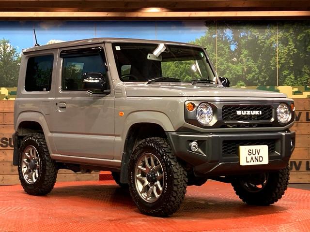 ジムニー ＸＣ　タナベＵＰ２１０サスペンション　フジツボマフラー　ジオランダーＭＴ　パナソニックナビ　フルセグ　スマートキー　クルーズコントロール　スズキセーフティサポート　ＬＥＤヘッド（16枚目）