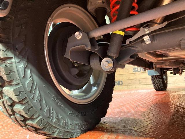 ジムニー ＸＣ　タナベＵＰ２１０サスペンション　フジツボマフラー　ジオランダーＭＴ　パナソニックナビ　フルセグ　スマートキー　クルーズコントロール　スズキセーフティサポート　ＬＥＤヘッド（20枚目）