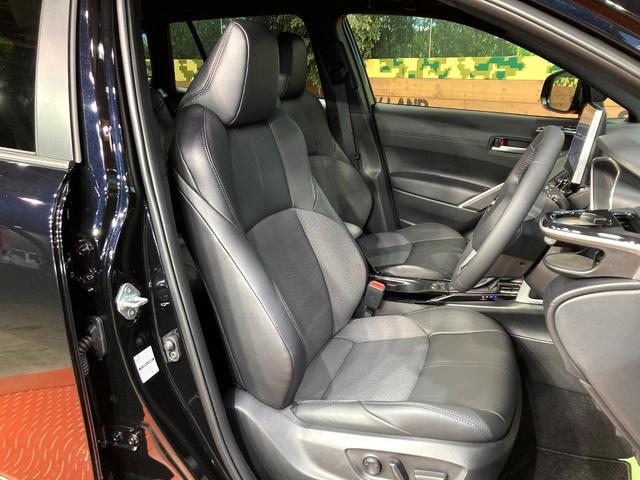 カローラクロス Z フルエアロ 純正SDナビ 全周囲カメラ 衝突被害軽減システム レーダークルーズ 禁煙車 電動リアゲート ハーフレザーシート パワーシート コーナーセンサー スマートキー LEDヘッド ルーフレール(8枚目)