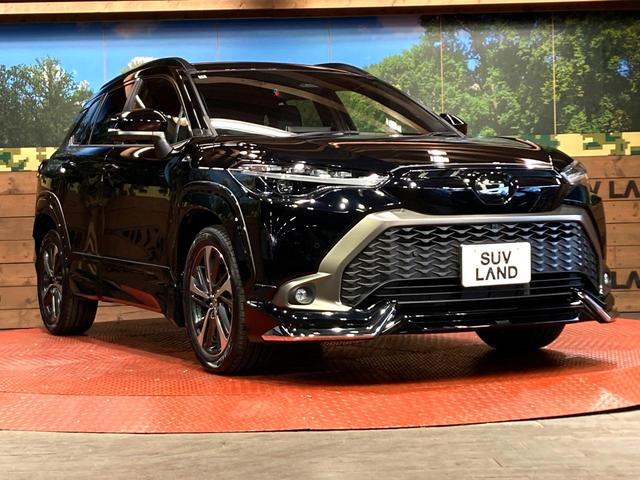 カローラクロス Z フルエアロ 純正SDナビ 全周囲カメラ 衝突被害軽減システム レーダークルーズ 禁煙車 電動リアゲート ハーフレザーシート パワーシート コーナーセンサー スマートキー LEDヘッド ルーフレール(16枚目)