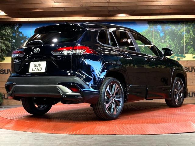 カローラクロス Z フルエアロ 純正SDナビ 全周囲カメラ 衝突被害軽減システム レーダークルーズ 禁煙車 電動リアゲート ハーフレザーシート パワーシート コーナーセンサー スマートキー LEDヘッド ルーフレール(17枚目)