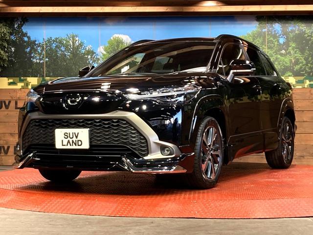 カローラクロス Z フルエアロ 純正SDナビ 全周囲カメラ 衝突被害軽減システム レーダークルーズ 禁煙車 電動リアゲート ハーフレザーシート パワーシート コーナーセンサー スマートキー LEDヘッド ルーフレール(25枚目)