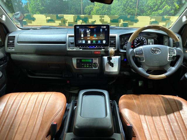 ハイエースバン ロングスーパーGL 両側電動ドア 全周囲カメラ 衝突被害軽減システム コーナーセンサー スマートキー LEDヘッド ビルトインETC オートハイビーム 車線逸脱警報 オートライト オートエアコン(2枚目)