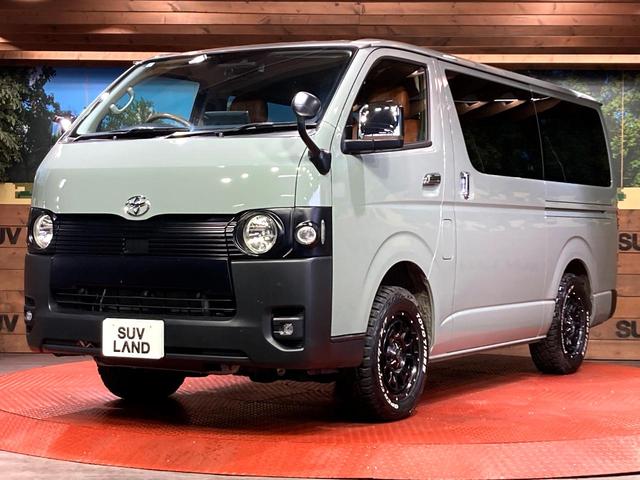 ハイエースバン ロングスーパーGL 両側電動ドア 全周囲カメラ 衝突被害軽減システム コーナーセンサー スマートキー LEDヘッド ビルトインETC オートハイビーム 車線逸脱警報 オートライト オートエアコン(33枚目)