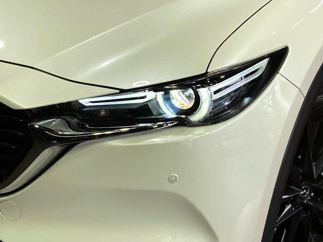CX-8 25S ブラックトーンエディション 純正10型ナビ 全周囲カメラ 衝突被害軽減システム レーダークルーズ 禁煙車 電動リアゲート ハーフレザーシート ドラレコ コーナーセンサー スマートキー LEDヘッド ルーフレール ETC(13枚目)