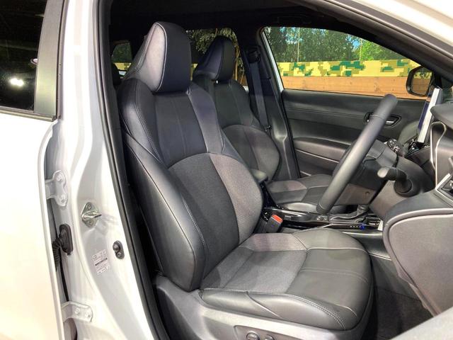 カローラクロス ハイブリッド Z ガラスルーフ 純正10型ディスプレイオーディオ 全周囲カメラ 衝突被害軽減システム レーダークルーズ 禁煙車 電動リアゲート ハーフレザーシート パワーシート ドラレコ LEDヘッド ルーフレール(8枚目)