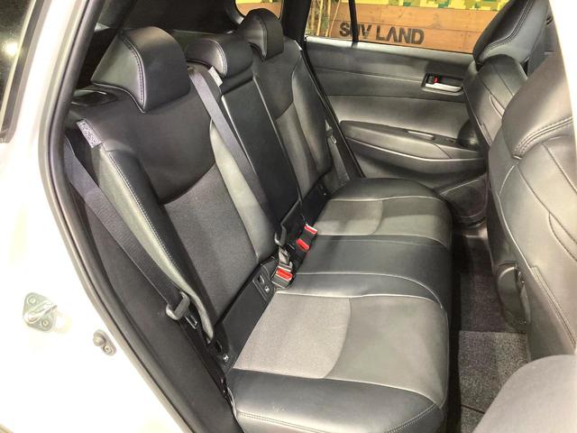 カローラクロス ハイブリッド Z ガラスルーフ 純正10型ディスプレイオーディオ 全周囲カメラ 衝突被害軽減システム レーダークルーズ 禁煙車 電動リアゲート ハーフレザーシート パワーシート ドラレコ LEDヘッド ルーフレール(9枚目)