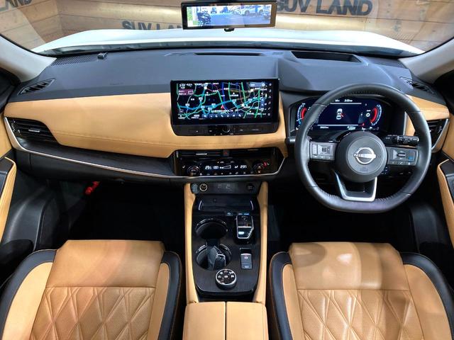 エクストレイル Ｇ　ｅ－４ＯＲＣＥ　４ＷＤ　ＳＤナビ　全周囲カメラ　衝突被害軽減システム　レーダークルーズ　禁煙車　電動リアゲート　レザーシート　ドラレコ　コーナーセンサー　ＬＥＤヘッド　ビルトインＥＴＣ　オートハイビーム（2枚目）