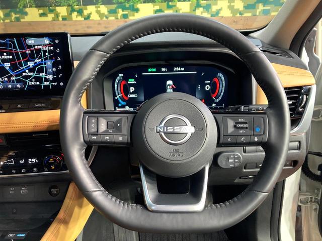 エクストレイル Ｇ　ｅ－４ＯＲＣＥ　４ＷＤ　ＳＤナビ　全周囲カメラ　衝突被害軽減システム　レーダークルーズ　禁煙車　電動リアゲート　レザーシート　ドラレコ　コーナーセンサー　ＬＥＤヘッド　ビルトインＥＴＣ　オートハイビーム（11枚目）