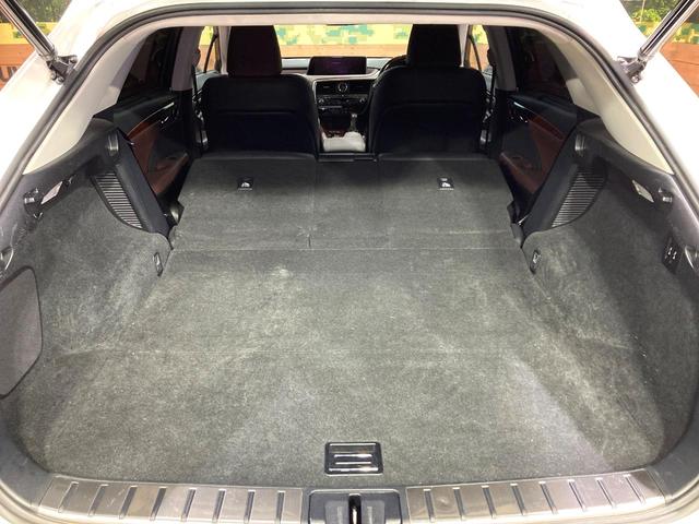 RX RX450h バージョンL モデリスタエアロ 純正12.3型ナビ 全周囲カメラ 100V電源 衝突被害軽減システム レーダークルーズ 禁煙車 レザーシート 全席シートヒーター 前席シートエアコン ドラレコ コーナーセンサー(10枚目)