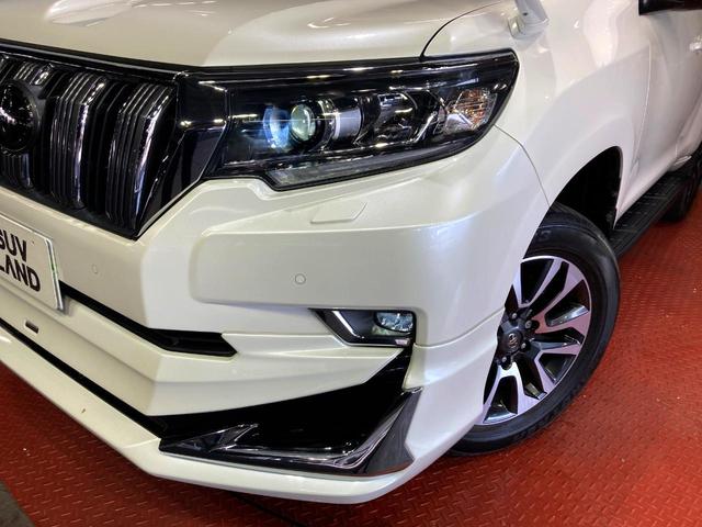 ランドクルーザープラド TX Lパッケージ モデリスタエアロ BIG-X9型ナビ 純正19インチアルミホイール 禁煙車 シートベンチレーション パワーシート バックカメラ LEDヘッド レーダークルーズ ビルドインETC オートライト(12枚目)